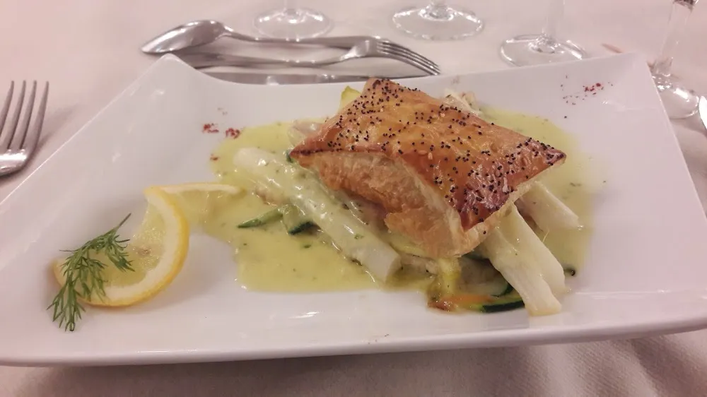 Feuilleté de Rougets Et Asperges